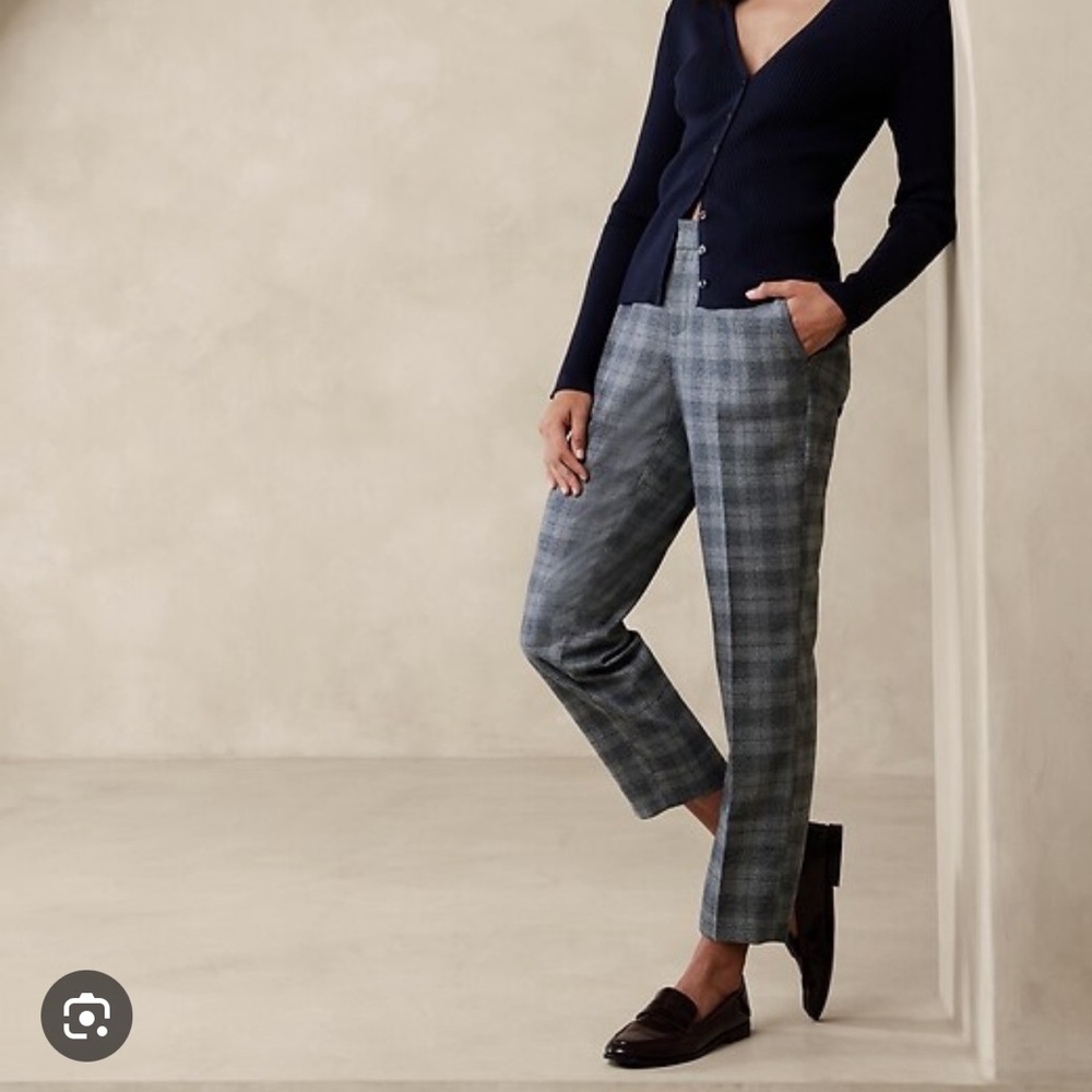 Banana republic Avery pant | plaid pants